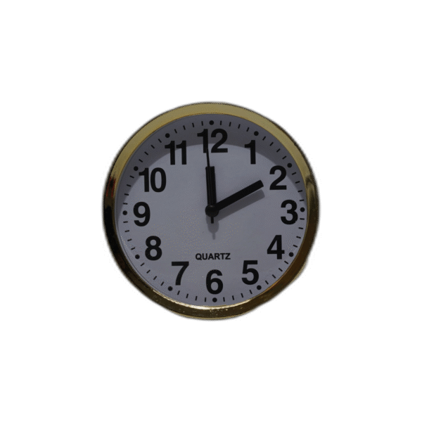 Hodiny se zlatým rámem - Obrázek 1