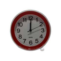 Červené budíkové hodiny