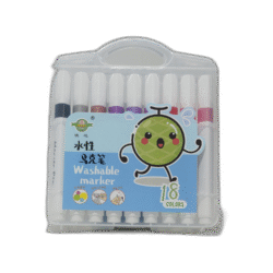 Smyvatelné popisovače 18 barev