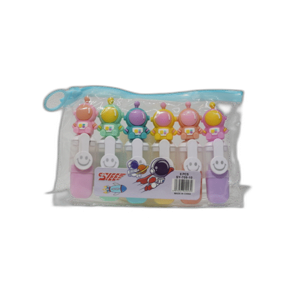 Barevné pastelky 6 barev - Obrázek 1