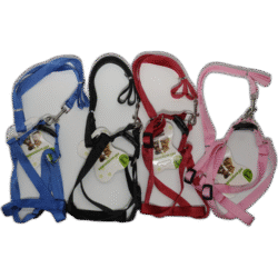 Psí obojek černý, červený, růžový, modrý