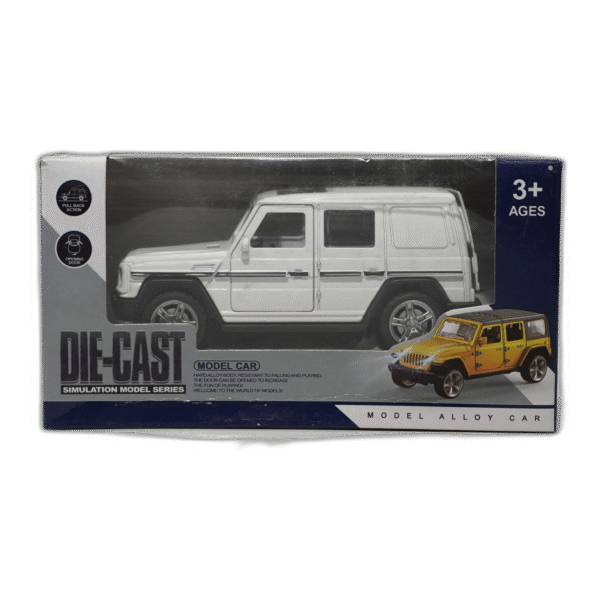 DIE-CAST SUV bílý - Obrázek 1