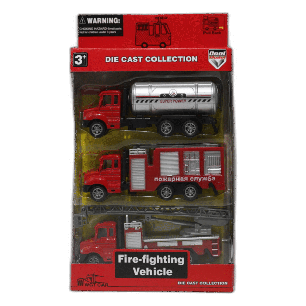DIE-CAST hasičská sada - Obrázek 1