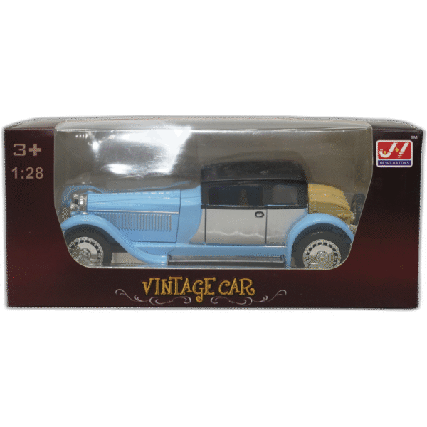 VINTAGE auto modrý - Obrázek 1
