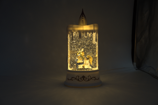 Betlém s andělem ve tvaru svíčky - Obrázek 2