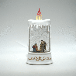 Betlém s ovečkou ve tvaru svíčky