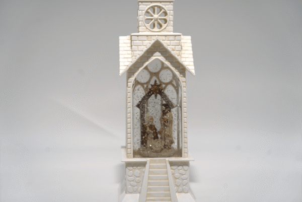 Betlém s Ježíškem v kostelíčku - Obrázek 1