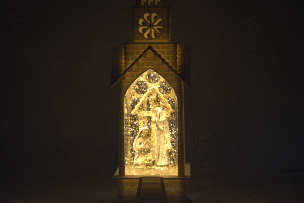 Bílý Betlém s Ježíškem v kostelíčku - Obrázek 4