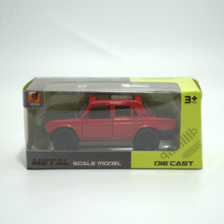 Kovové autíčko červená