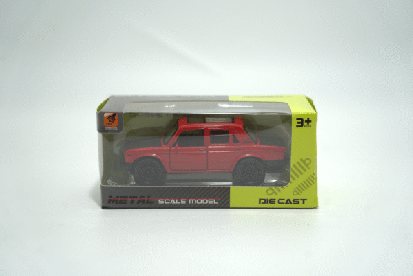 Kovové autíčko červená - Obrázek 1