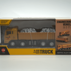 Kovové stavební vozidlo žlutá