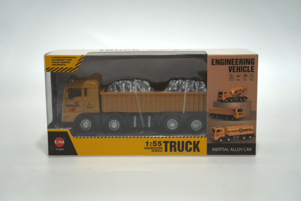 Kovové stavební vozidlo žlutá - Obrázek 1